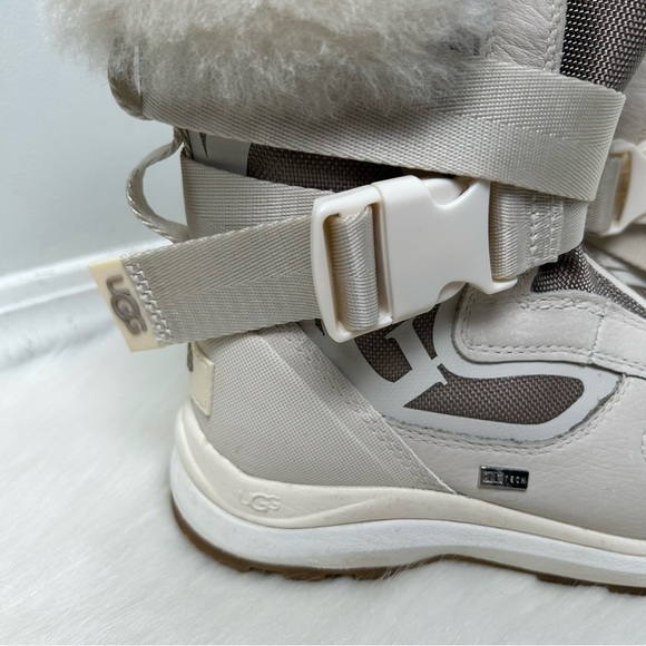 Ugg Tahoe Waterproof Boots in Cream - Picture 3 of 13